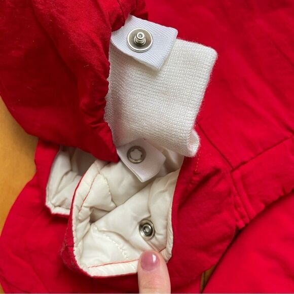 Red Toddler Snowsuit Set - Picture 6 of 8
